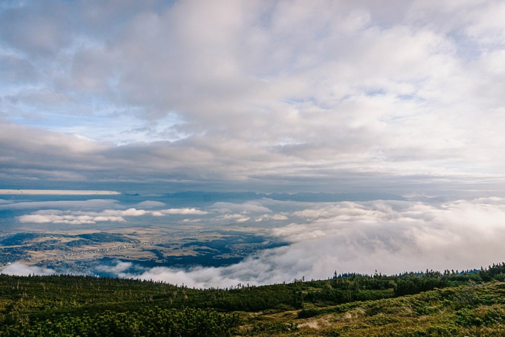 Panorama z Babiej Góry